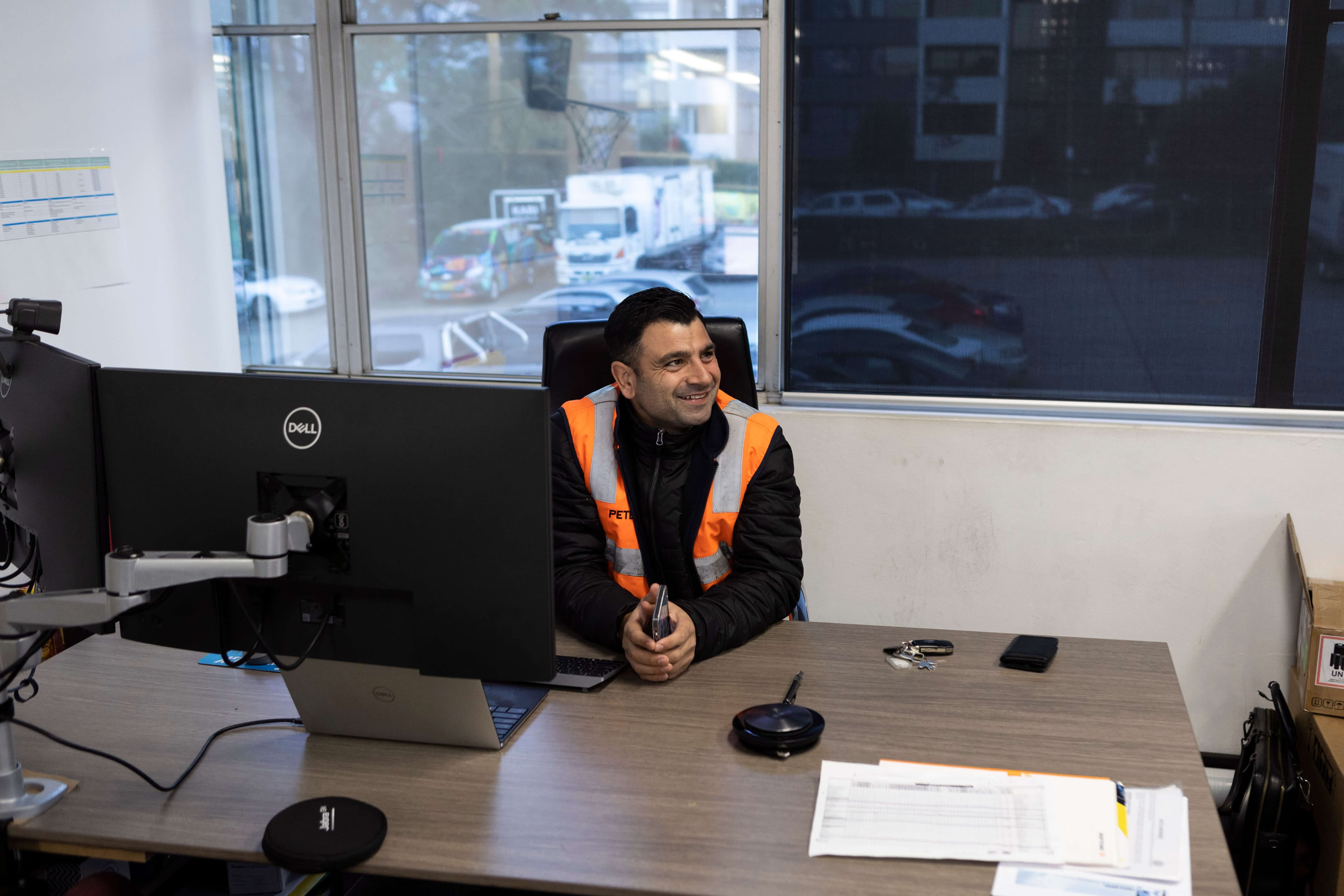 Group shot of the Morco team